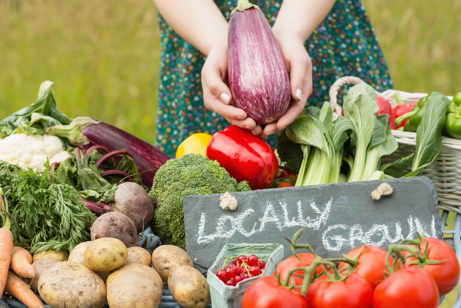 growing local food to be sold off the grid